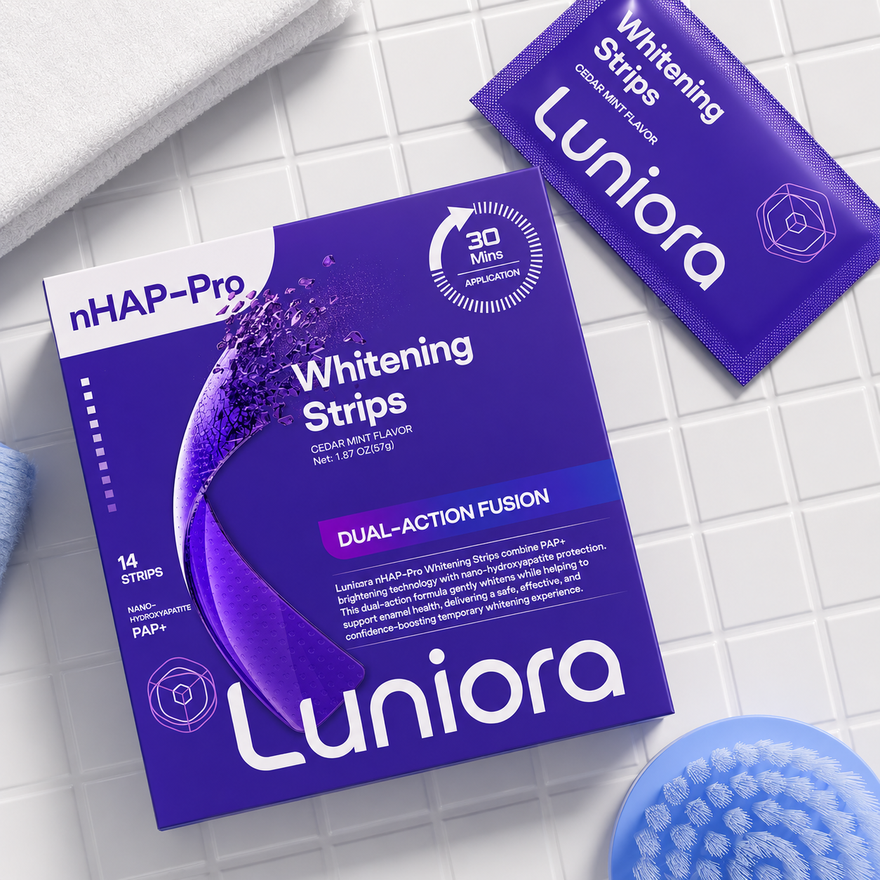 Luniora  nHAP-Pro Whitening Strips