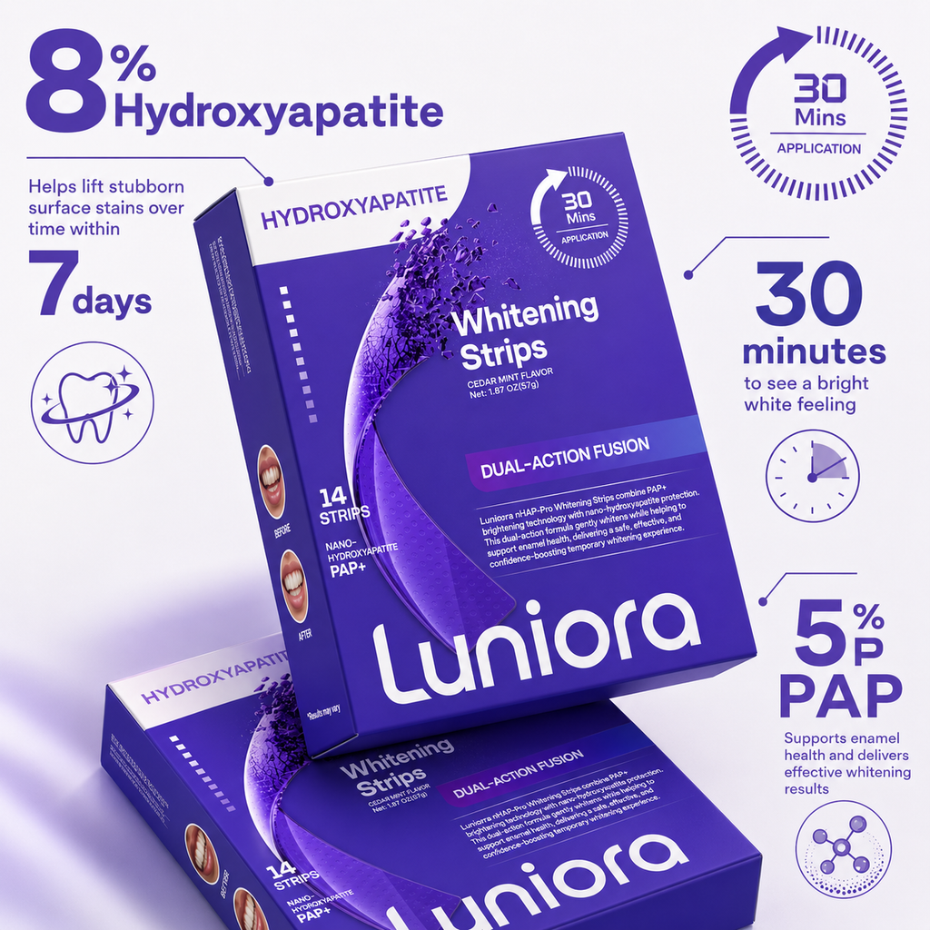 Luniora  nHAP-Pro Whitening Strips